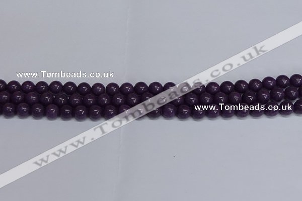 CMJ262 15.5 inches 8mm round Mashan jade beads wholesale