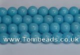 CMJ274 15.5 inches 4mm round Mashan jade beads wholesale