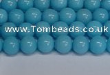 CMJ275 15.5 inches 6mm round Mashan jade beads wholesale