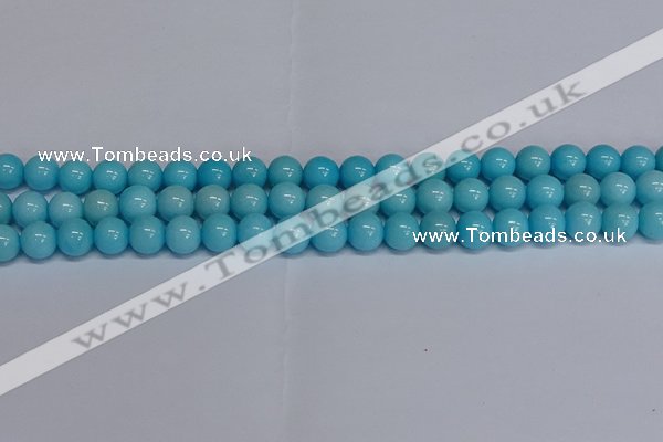 CMJ277 15.5 inches 10mm round Mashan jade beads wholesale