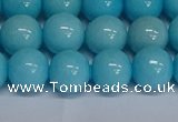 CMJ278 15.5 inches 12mm round Mashan jade beads wholesale