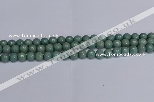 CMJ284 15.5 inches 10mm round Mashan jade beads wholesale