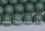 CMJ285 15.5 inches 12mm round Mashan jade beads wholesale