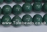 CMJ292 15.5 inches 12mm round Mashan jade beads wholesale