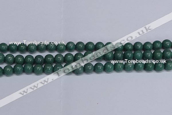 CMJ292 15.5 inches 12mm round Mashan jade beads wholesale