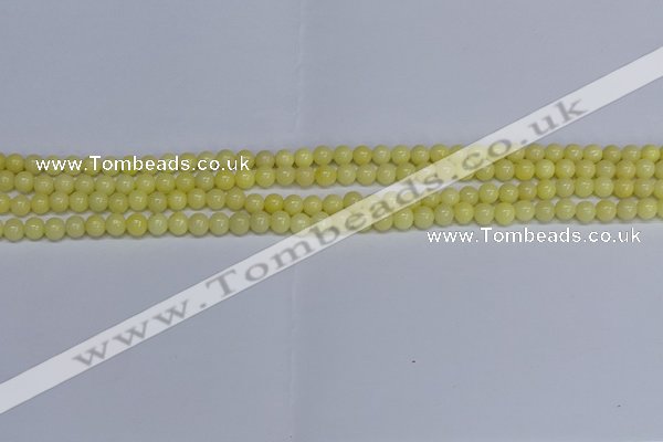 CMJ295 15.5 inches 4mm round Mashan jade beads wholesale