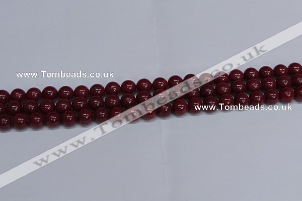 CMJ31 15.5 inches 8mm round Mashan jade beads wholesale