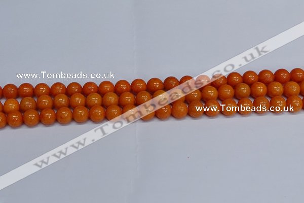 CMJ311 15.5 inches 8mm round Mashan jade beads wholesale