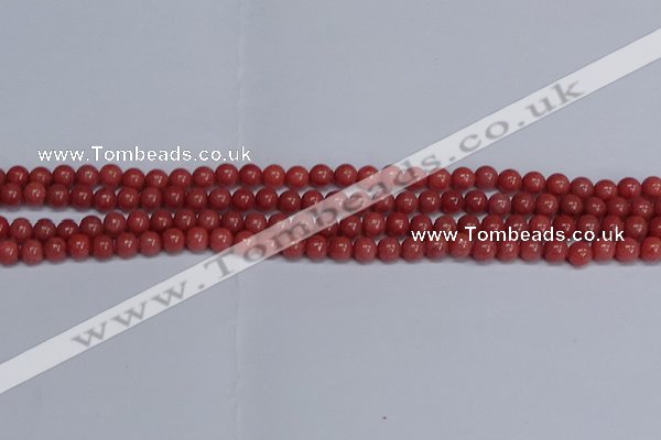 CMJ317 15.5 inches 6mm round Mashan jade beads wholesale