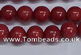 CMJ320 15.5 inches 12mm round Mashan jade beads wholesale