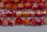 CMJ401 15.5 inches 6mm round rainbow jade beads wholesale