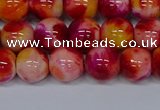 CMJ403 15.5 inches 10mm round rainbow jade beads wholesale