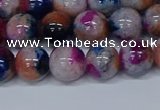 CMJ431 15.5 inches 10mm round rainbow jade beads wholesale