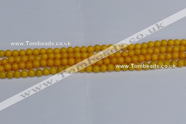 CMJ44 15.5 inches 6mm round Mashan jade beads wholesale