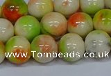 CMJ453 15.5 inches 12mm round rainbow jade beads wholesale