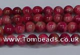 CMJ477 15.5 inches 4mm round rainbow jade beads wholesale