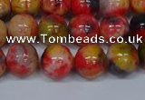 CMJ487 15.5 inches 10mm round rainbow jade beads wholesale