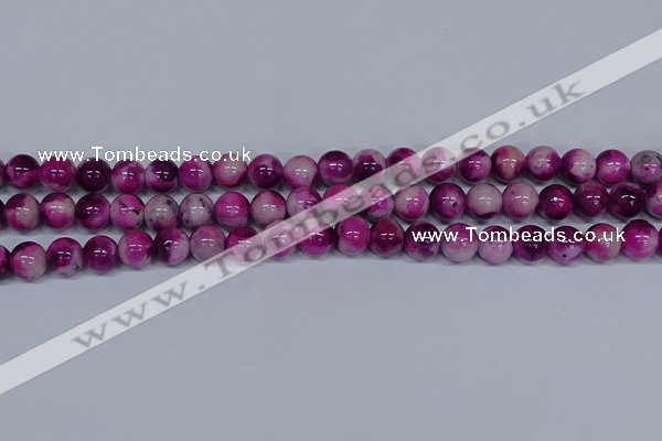 CMJ529 15.5 inches 10mm round rainbow jade beads wholesale