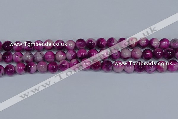 CMJ530 15.5 inches 12mm round rainbow jade beads wholesale