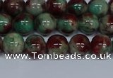 CMJ570 15.5 inches 8mm round rainbow jade beads wholesale