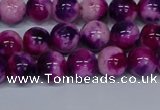 CMJ584 15.5 inches 8mm round rainbow jade beads wholesale