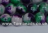 CMJ600 15.5 inches 12mm round rainbow jade beads wholesale