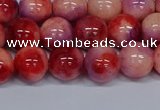 CMJ620 15.5 inches 10mm round rainbow jade beads wholesale