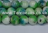 CMJ627 15.5 inches 10mm round rainbow jade beads wholesale