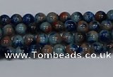 CMJ631 15.5 inches 4mm round rainbow jade beads wholesale