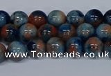 CMJ633 15.5 inches 8mm round rainbow jade beads wholesale