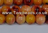 CMJ648 15.5 inches 10mm round rainbow jade beads wholesale