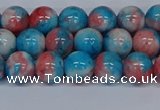 CMJ661 15.5 inches 8mm round rainbow jade beads wholesale