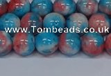 CMJ662 15.5 inches 10mm round rainbow jade beads wholesale