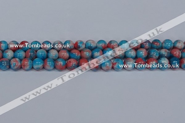 CMJ663 15.5 inches 12mm round rainbow jade beads wholesale