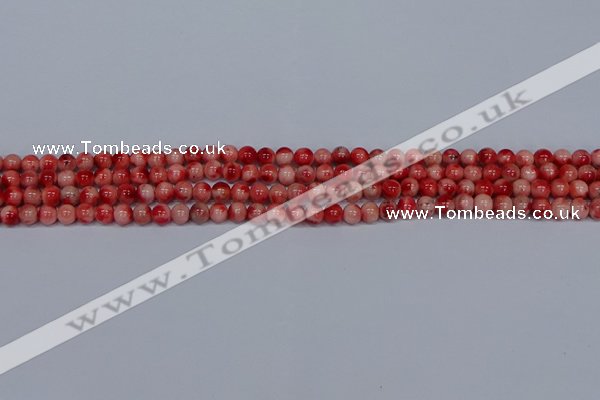 CMJ680 15.5 inches 4mm round rainbow jade beads wholesale