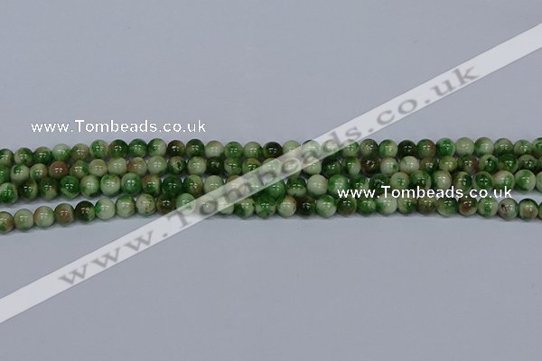 CMJ702 15.5 inches 6mm round rainbow jade beads wholesale