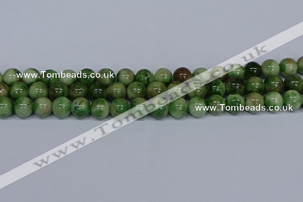 CMJ705 15.5 inches 12mm round rainbow jade beads wholesale