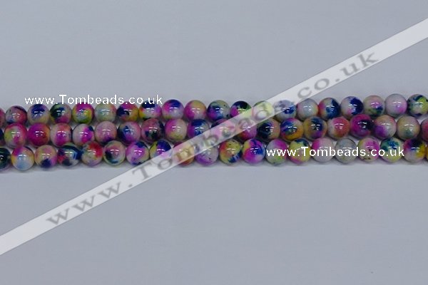 CMJ711 15.5 inches 10mm round rainbow jade beads wholesale