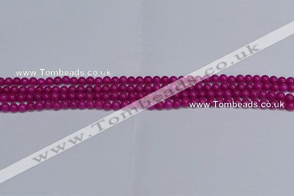 CMJ78 15.5 inches 4mm round Mashan jade beads wholesale