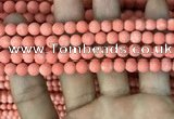 CMJ826 15.5 inches 6mm round matte Mashan jade beads wholesale