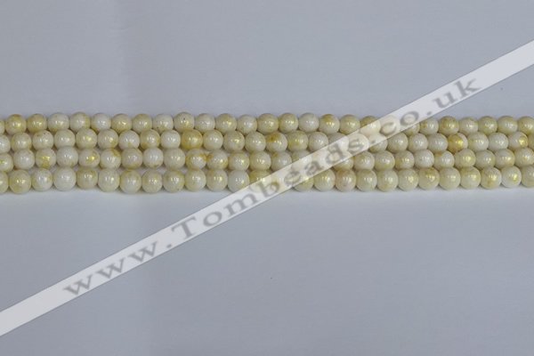 CMJ900 15.5 inches 4mm round Mashan jade beads wholesale