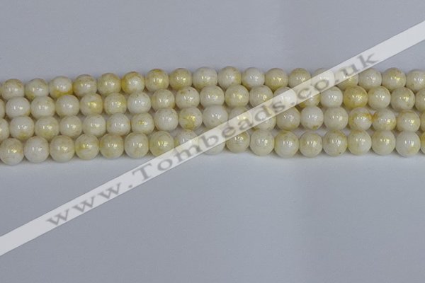 CMJ901 15.5 inches 6mm round Mashan jade beads wholesale