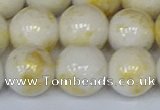 CMJ904 15.5 inches 12mm round Mashan jade beads wholesale