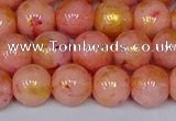 CMJ911 15.5 inches 6mm round Mashan jade beads wholesale