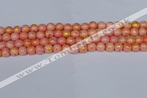 CMJ911 15.5 inches 6mm round Mashan jade beads wholesale