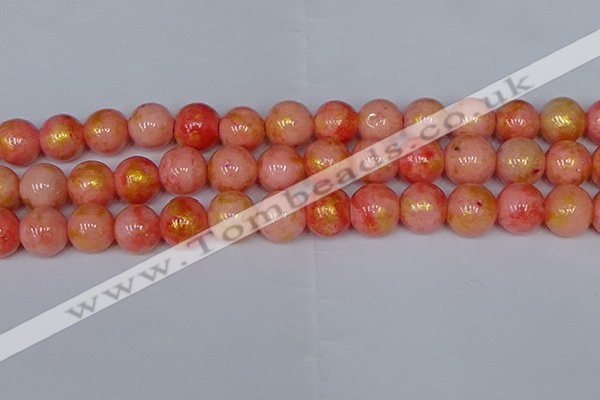 CMJ913 15.5 inches 10mm round Mashan jade beads wholesale