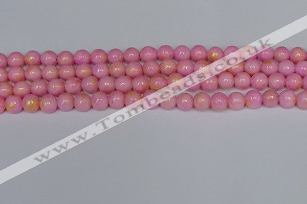 CMJ916 15.5 inches 6mm round Mashan jade beads wholesale