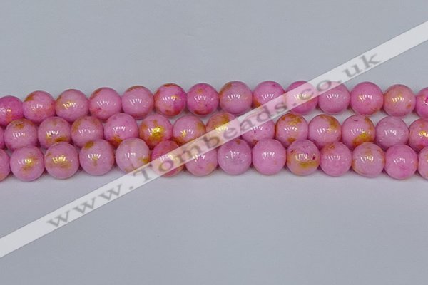 CMJ918 15.5 inches 10mm round Mashan jade beads wholesale