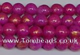 CMJ925 15.5 inches 4mm round Mashan jade beads wholesale