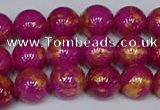 CMJ926 15.5 inches 6mm round Mashan jade beads wholesale